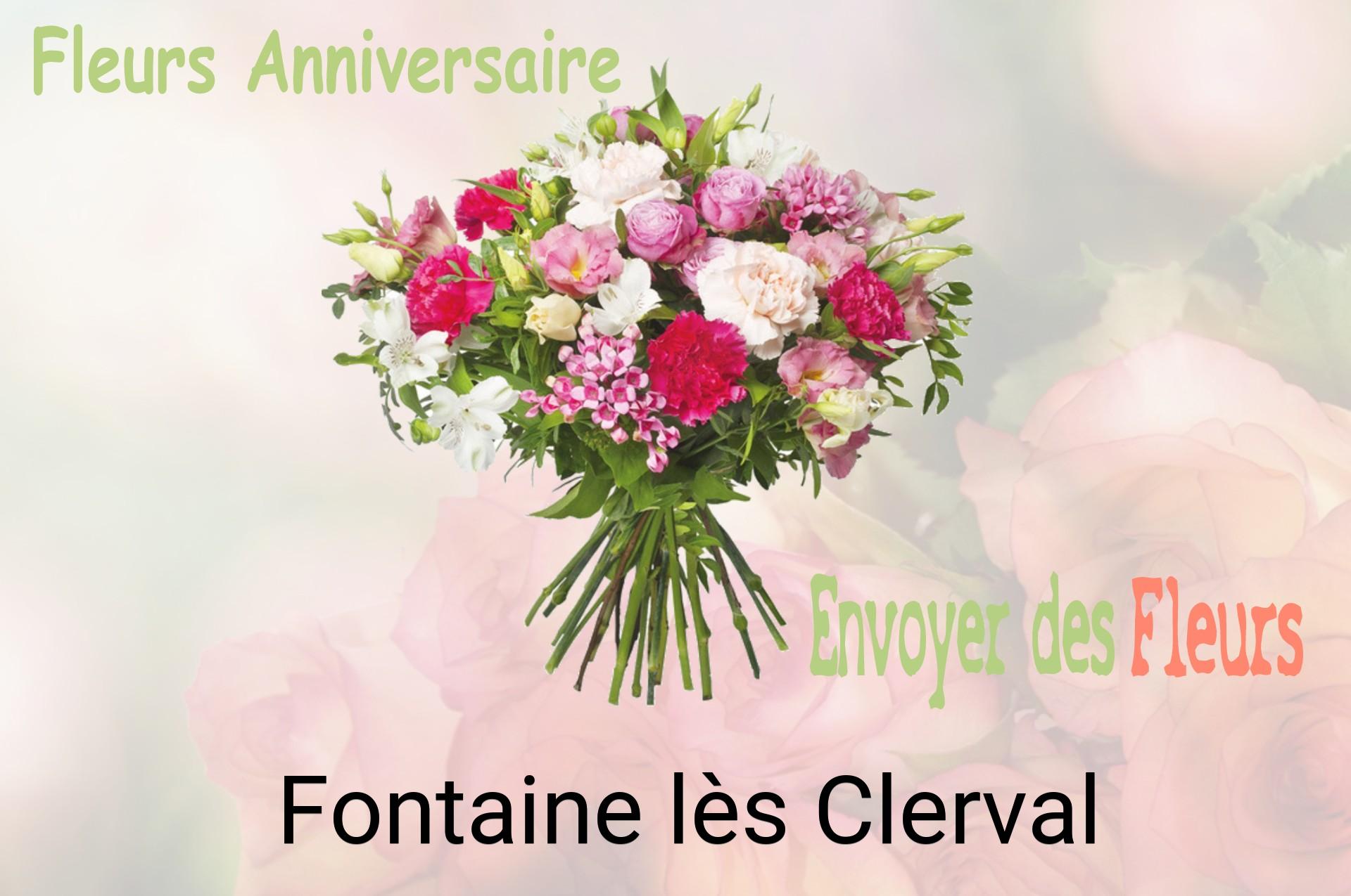 Bouquet de fleurs d’anniversaire livré à Fontaine-lès-Clerval