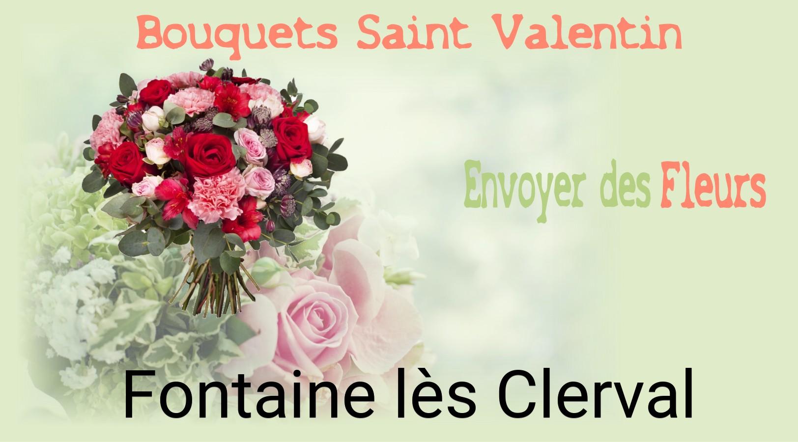 Roses de Saint-Valentin livrées à Fontaine-lès-Clerval